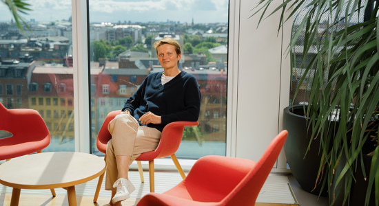 Professor Ruth Loos. Photo by Ivan Boll. Courtesy of Novo Nordisk Foundation Center for Basic Metabolic Research.