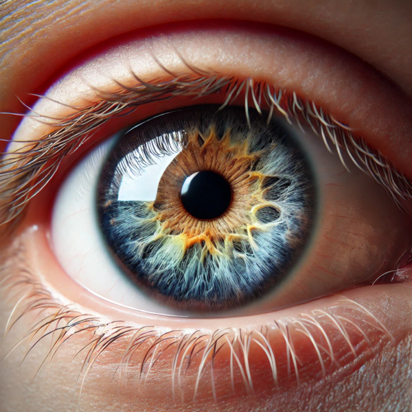 Close-up of Human Iris