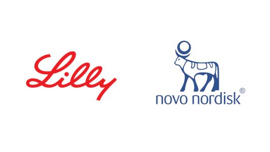 Eli Lilly and Novo Nordisk Logos
