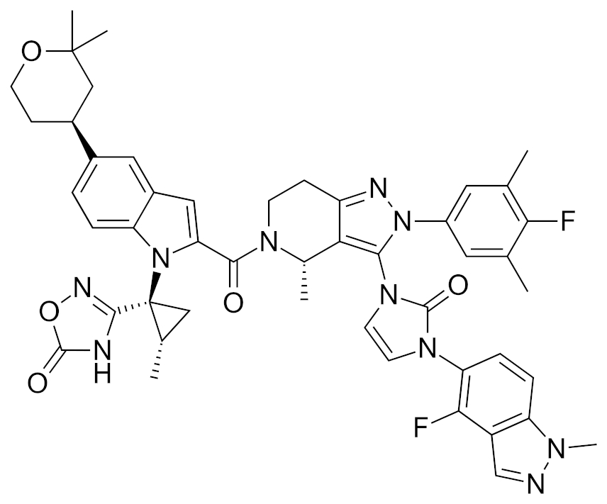 Orforglipron Structure