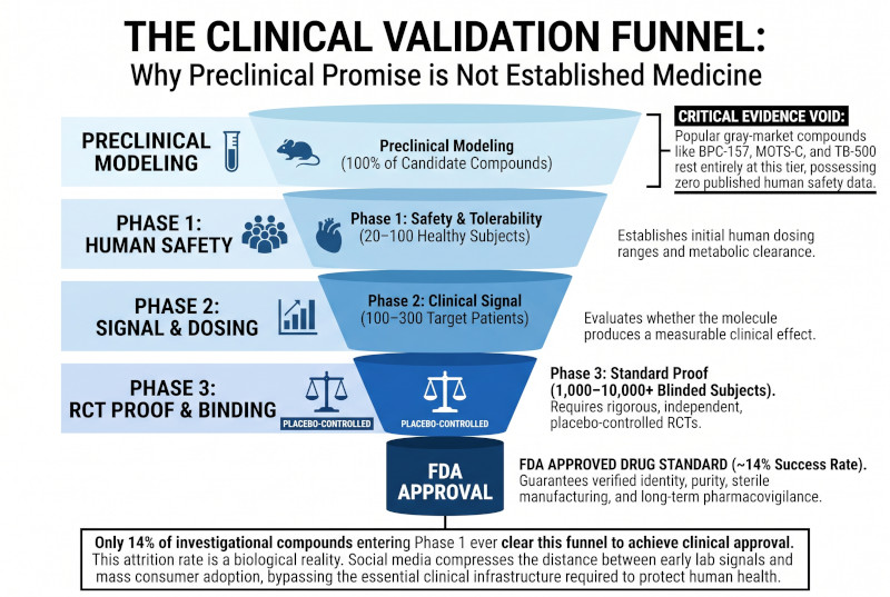 Clinical Validation Funnel Clinical Validation Funnel