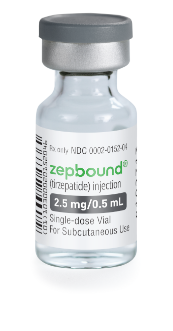 Zepbound 2.5 mg/0.5 mL Vial Zepbound 2.5 mg/0.5 mL Vial